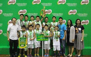 Kết thúc giải bóng rổ học sinh tiểu học Hà Nội 2016