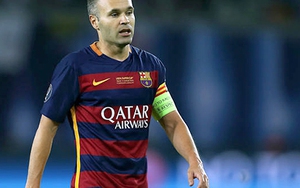 'Thánh' Andres Iniesta có đá, Barca cũng bất lực