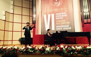 'Hậu duệ' nhà văn Nguyễn Tuân chiến thắng tại cuộc thi violon danh giá châu Âu