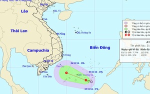 Tin mới nhất về Áp thấp nhiệt đới: Dự báo 'vùng nguy hiểm' trong 24 giờ tới