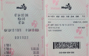 Cách phân biệt vé Xổ số tự chọn Vietlott và tờ thông báo kết quả