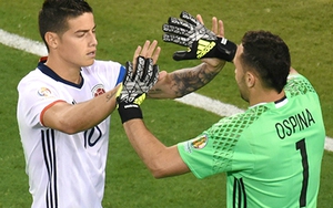 Ospina giúp James Rodriguez... lấy vợ