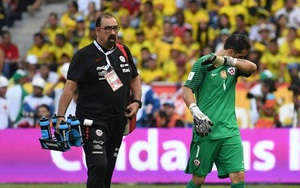 Claudio Bravo dính chấn thương khiến Man City lo sốt vó