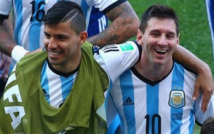 Messi - Aguero: Đôi bạn thân... ai nấy lo