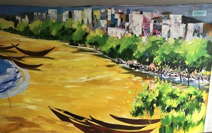 Chiêm ngưỡng 2 bức tranh phong cảnh lớn nhất Việt Nam