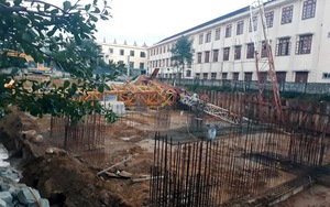 Nỗi đau tận cùng: Trục cần cẩu sập vào trường học, một học sinh tử vong tại chỗ