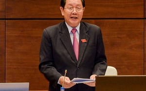 Bộ trưởng Bộ Nội vụ Lê Vĩnh Tân trả lời chất vấn Quốc hội