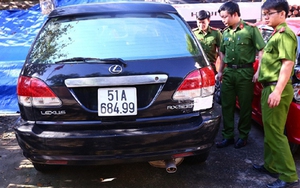 Bình Dương: Tạm giữ nhiều xe sang sử dụng giấy tờ, biển số giả