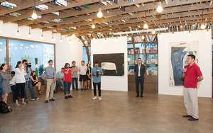 Triển lãm mang màu 'nông thôn' của Hà Trí Hiếu