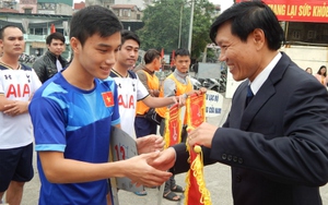 Khai mạc giải bóng đá quận Hoàn Kiếm lần thứ III năm 2016