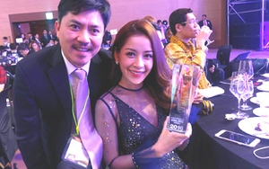 NÓNG: Chi Pu đoạt giải 'Gương mặt phim mạng’ WebTV Asia 2016