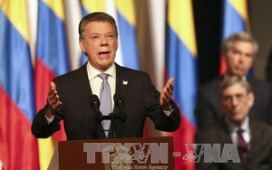 Tổng thống Colombia dành tặng Giải Nobel Hòa bình cho các nạn nhân xung đột