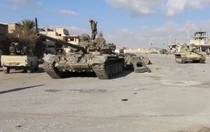 'Thất thủ' ở Palmyra, kho vũ khí gồm cả xe tăng, thiết giáp đã rơi vào tay IS?