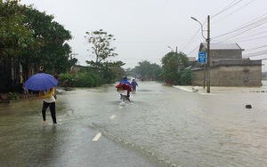 Thừa Thiên - Huế: Mưa to, các hồ thủy điện xả lũ gây úng ngập