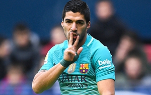 Lương mới của Suarez chỉ sau Messi