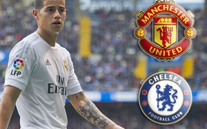 James Rodriguez làm visa tới Anh, Chelsea hay Man United vui mừng?