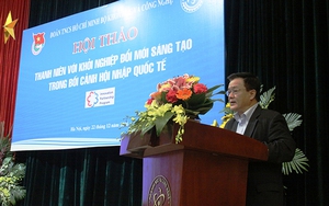 Thanh niên phải đi đầu trong đổi mới sáng tạo khởi nghiệp