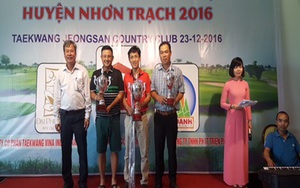 Giải Golf từ thiện quyên góp được 2 tỉ đồng cho huyện Nhơn Trạch, Đồng Nai