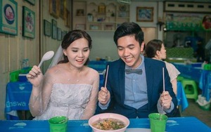 Đây là bộ ảnh cưới 'không giống ai' đang đốt nóng mạng xã hội Thái Lan
