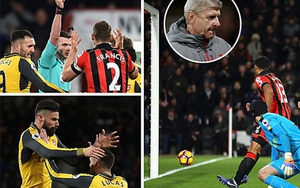 Bournemouth 3-3 Arsenal: Pháo thủ ngược dòng KHÔNG TƯỞNG