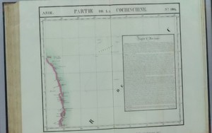 Tiếp nhận bản đồ lịch sử Hoàng Sa xuất bản năm 1827