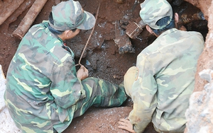 Phát hiện 150 quả đạn, pháo còn nguyên kíp nổ ở Quảng Trị