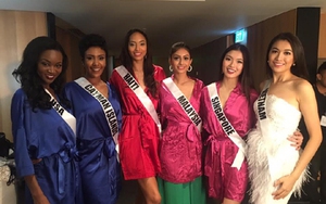 Chùm ảnh: Lệ Hằng xuất hiện trên Facebook và Instagram chính thức của Miss Universe 2016