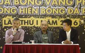 Ca sỹ Tuấn Hưng có cơ hội giành giải Cống hiến phủi 2016