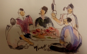 Về quê giỗ bố