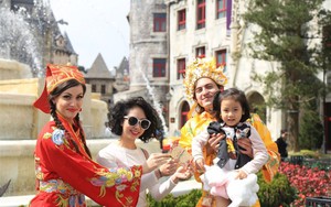 Du khách nô nức 'trẩy hội' đầu xuân trên đỉnh Bà Nà