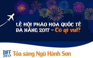 DIFF 2017 - lễ hội pháo hoa quốc tế mang đến Việt Nam những bất ngờ gì?