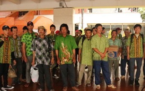 Indonesia trao trả 27 ngư dân Việt Nam