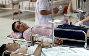 Nổ lớn khi nấu kẽm, 8 công nhân bị bỏng nặng