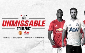 Man United sẽ đối đầu Man City, Real Madrid và Barca trong mùa Hè