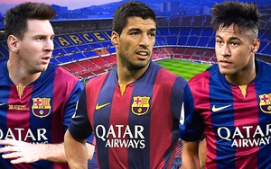 Ở châu Âu, MSN đã quên cách ghi bàn trên sân khách