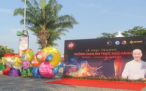 Khu bếp Ngũ Hành đặc biệt phục vụ đồng thời 4000 khách tại DIFF 2017