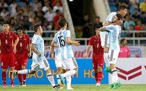U22 Việt Nam thua U20 Argentina: Anh không bằng em