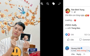 Đình Trọng thông báo chính thức lên chức bố