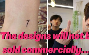 Nghệ sĩ xăm hình của BTS tuyên bố không tạo lại hình xăm tình bạn của nhóm cho khách hàng khác