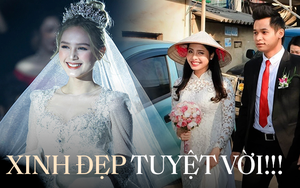 Nhan sắc cô dâu của hội streamer đình đám: Xoài Non xinh miễn bàn, “bà chủ kênh” Mixi cực ra dáng 