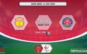 Soi kèo, nhận định Nam Định vs Sài Gòn, V-League vòng 25 (17h00, 13/11)