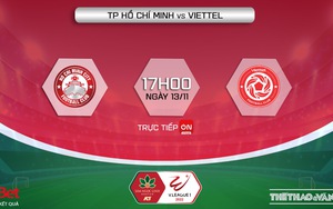 Soi kèo, nhận định TPHCM vs Viettel, V-League vòng 25 (17h00, 13/11)