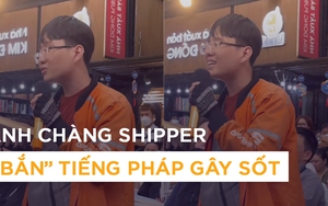 Chàng shipper gây sốt khi ‘bắn’ tiếng Pháp tại sự kiện sách: “Nếu mình mặc bộ đồ bình thường, có lẽ sự việc không viral đến thế”