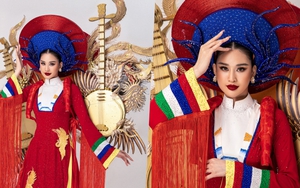 Nguyễn Nga mang trang phục dân tộc ‘Nhã nhạc’ đến Hoa hậu Du lịch Quốc tế 2022 