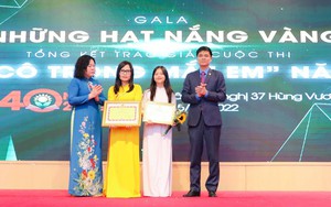 30 tác phẩm xuất sắc đoạt giải cuộc thi 'Thầy cô trong mắt em' năm 2022