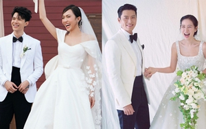 Anh Tú làm chồng Diệu Nhi cũng 'nhàn': Hết bắt chước thần tượng đến mặc đồ cưới tựa 'người yêu cũ' của vợ