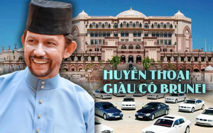 "Huyền thoại Brunei 76 tuổi" giàu cỡ nào mà sở hữu 600 chiếc Rolls Royce, có cả Boeing dát vàng, ở cung điện đẳng cấp nhất thế giới?