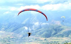 100 phi công tham dự Giải Dù lượn đường trường Putaleng Việt Nam mở rộng