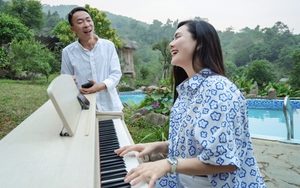 Lương Nguyệt Anh tập luyện liveshow ở nhà vườn của NSƯT Việt Hoàn