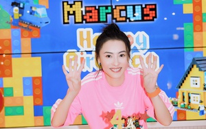 Trương Bá Chi tổ chức sinh nhật cho con trai út, cư dân mạng tò mò danh tính bố ruột